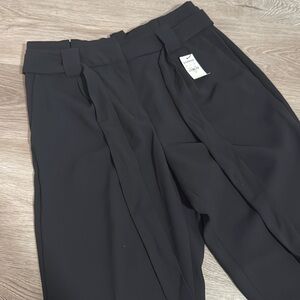 Black Ankle Slacks